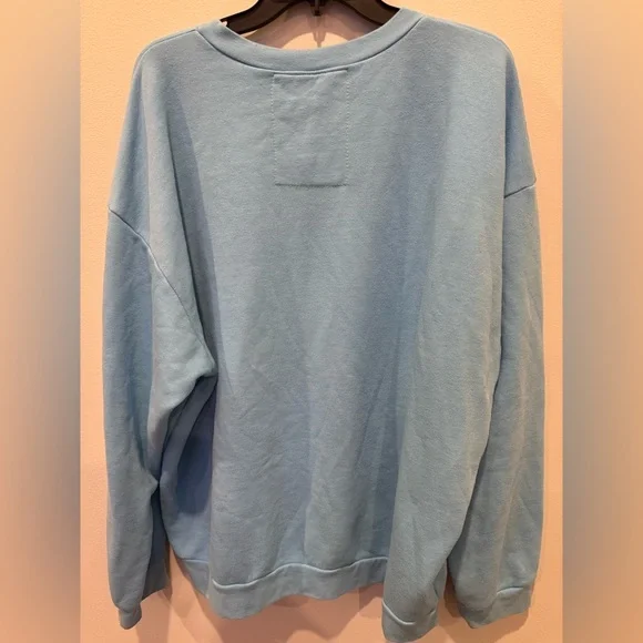 Aviator Nation Blue with heart sweatshirt XL - Picture 3 of 6